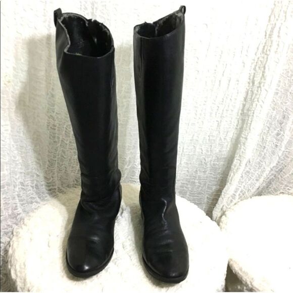 Sam Eldeman Penny Leather Tall Riding Boots Size 9.5M - Picture 2 of 12